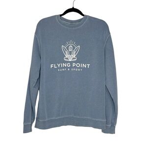 Flying Point Surf & Sport blue sweatshirt size medium
